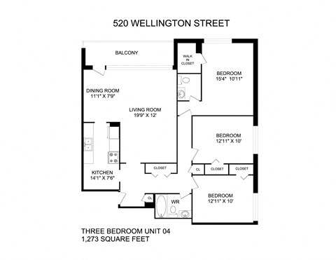 520 Wellington Street Studio-4 Beds Apartment for Rent - Photo Gallery 27